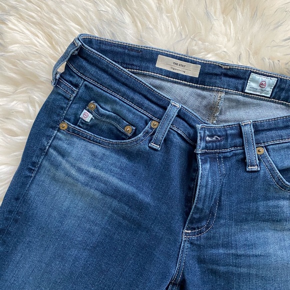 AG Adriano Goldschmied The Stilt Cigarette Leg Jeans size  26. Like new - Picture 14 of 16